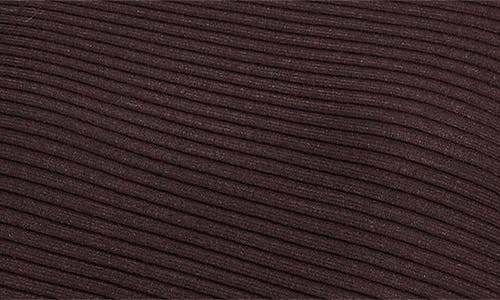 Reiss Lorna One-shoulder Rib Sweater In Burgundy