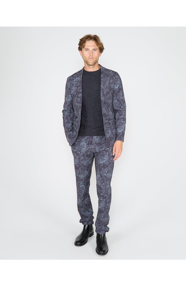 Lords of Harlech Judd Fully Lined Tailored Wool Blazer, Alternate, color, Roma Floral Char