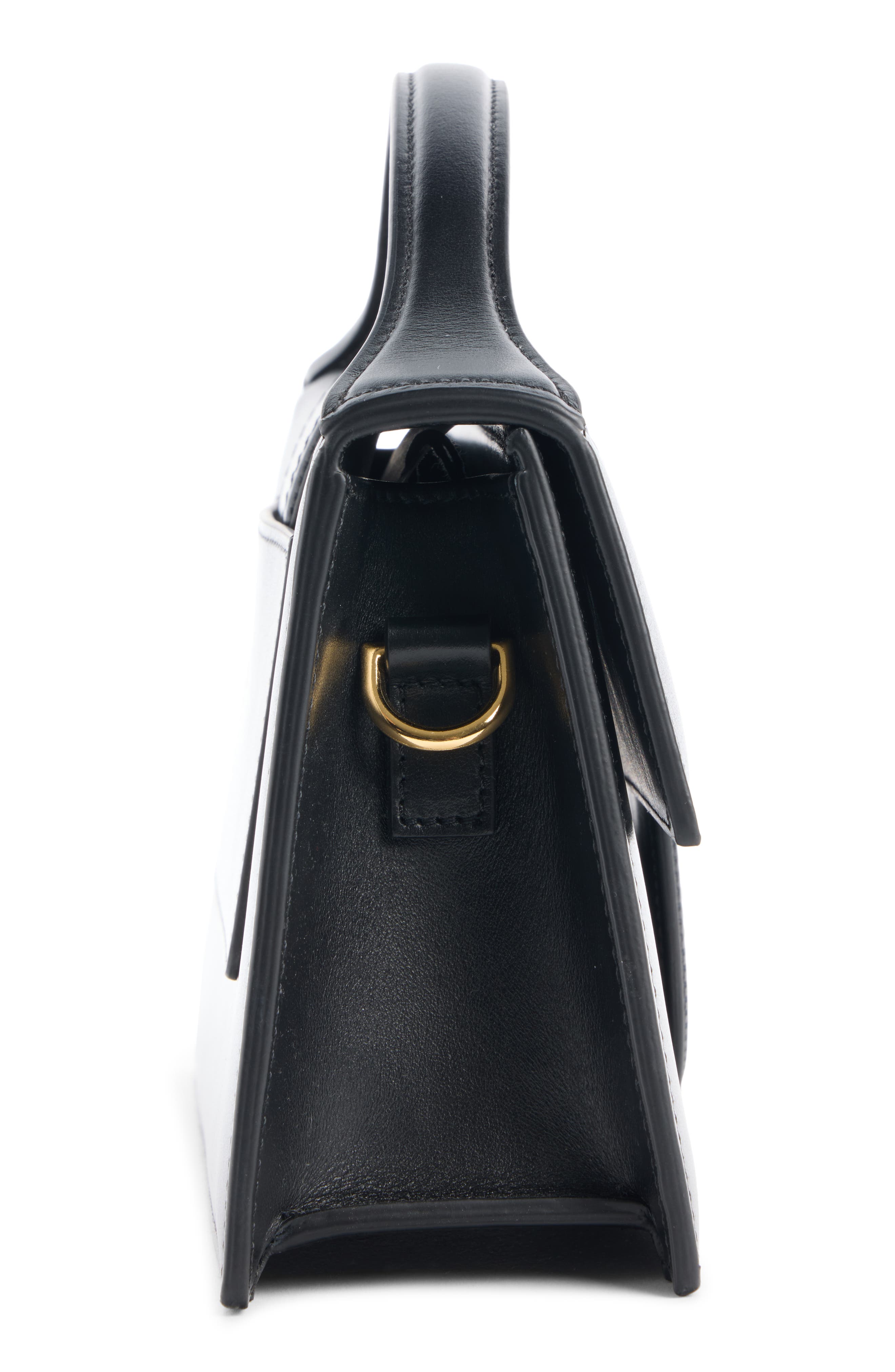 Jacquemus Le Grand Bambino Crossbody Bag, Alternate, color, Black 990