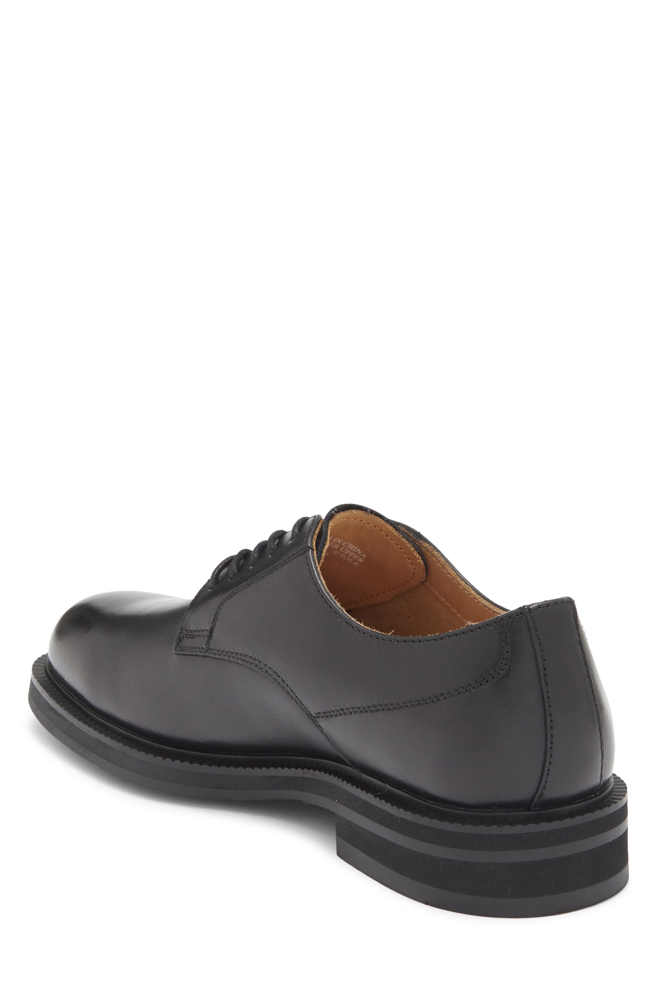 Bowery Lace-Up Derby, Alternate, color, BLACK