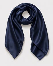 SILKSILKY Pure Silk Classic Elegant Square Scarf
