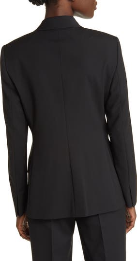 Jabinalah One-Button Virgin Wool Blazer