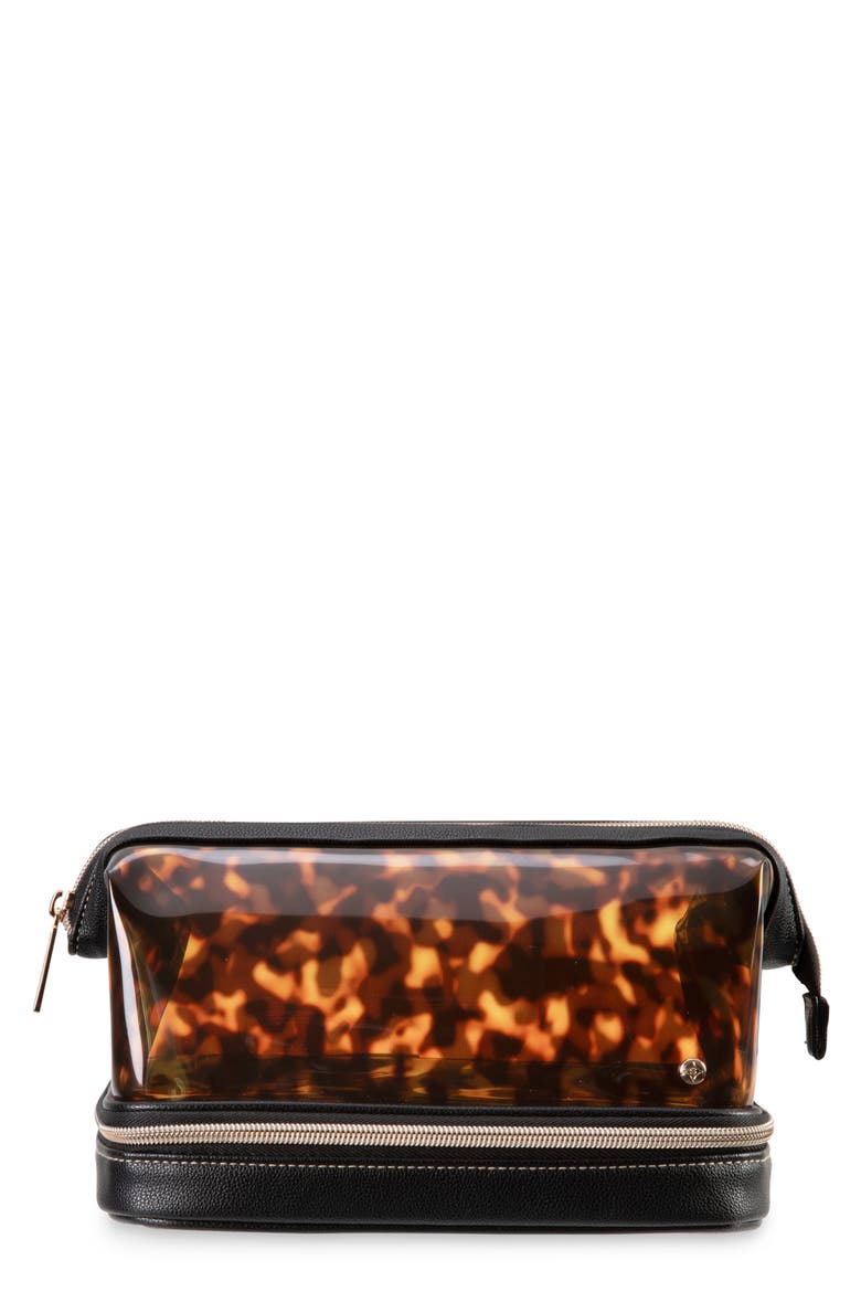 Hannah Travel Organizer, Main, color, BLACK/BROWN