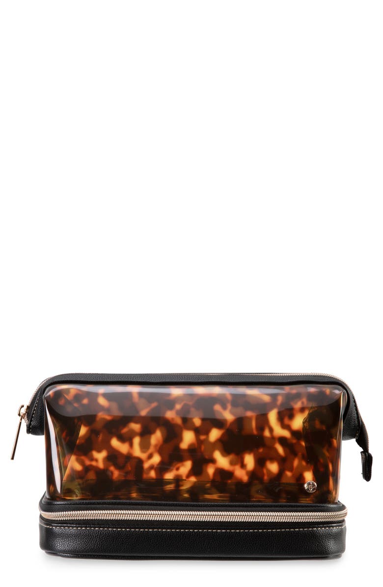 Stephanie Johnson Hannah Travel Organizer, Main, color, Black/Brown