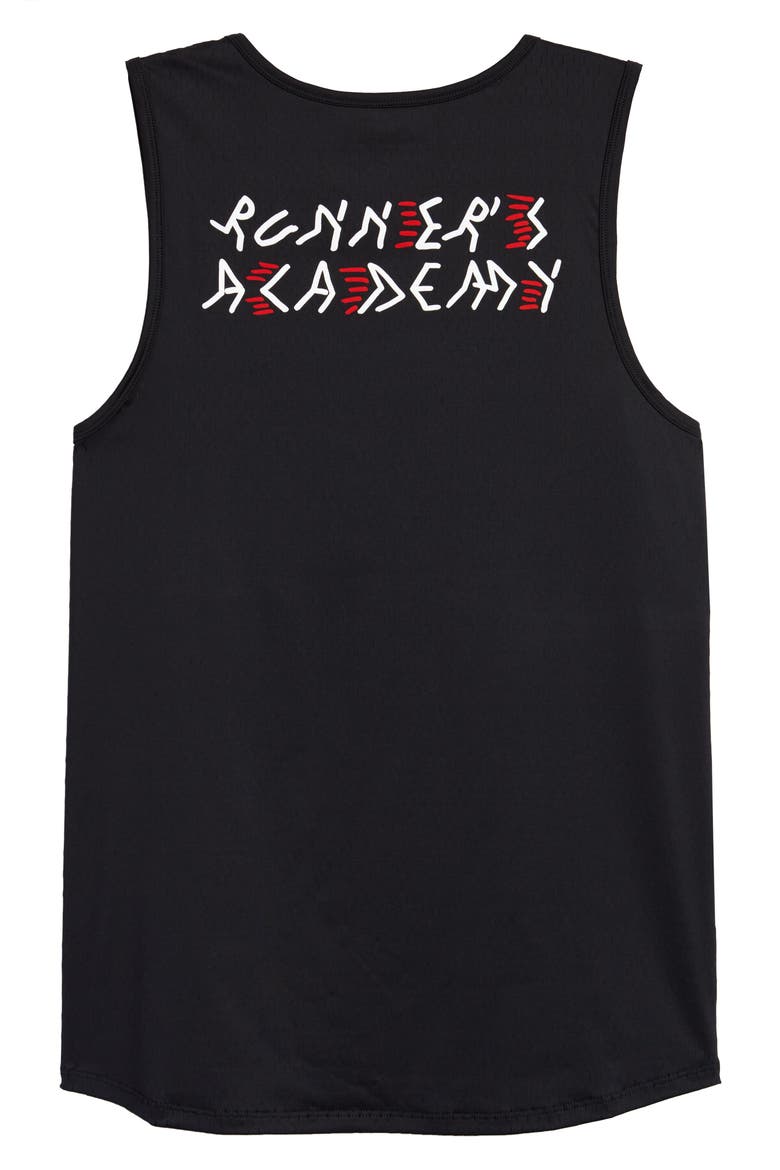 Air–Wear Performance Tank (Nordstrom Exclusive), Alternate, color, BLACK