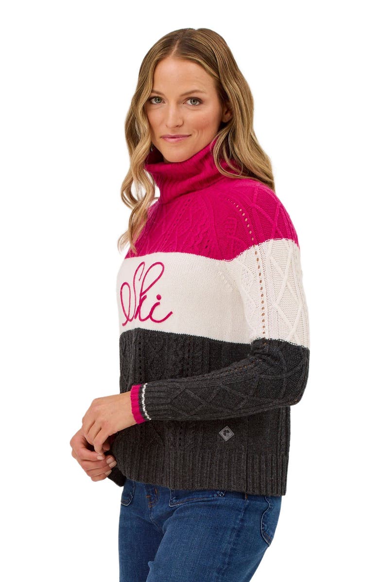 Krimson Klover Prima Turtleneck, Alternate, color, Magenta