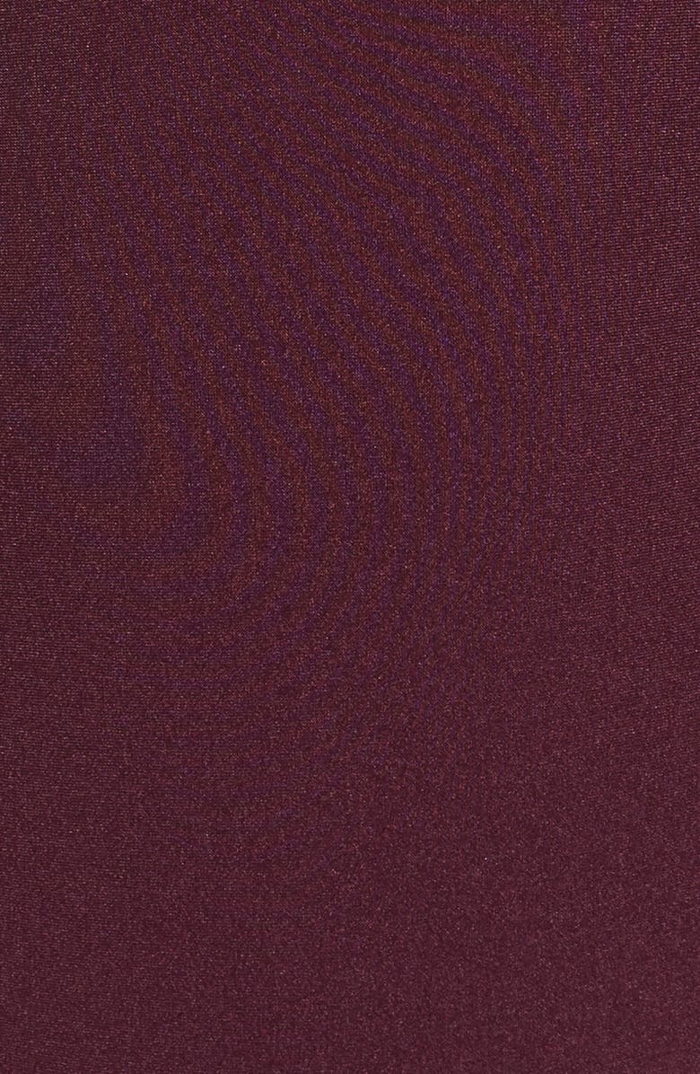 Ted Baker London Plunge One Piece Swimsuit, Alternate, color, 