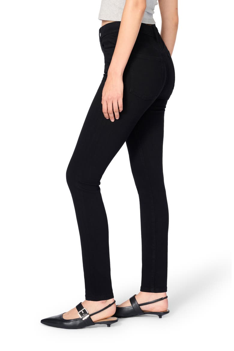 MXP High Waist Skinny Jeans, Alternate, color, RAVEN