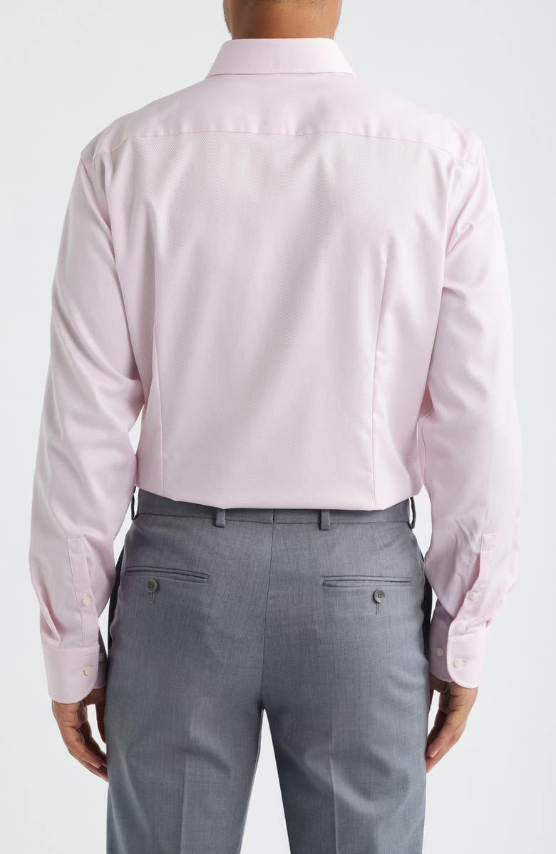 BOSS Hank Slim Fit Cotton Dress Shirt, Alternate, color, Light/ Pastel Pink