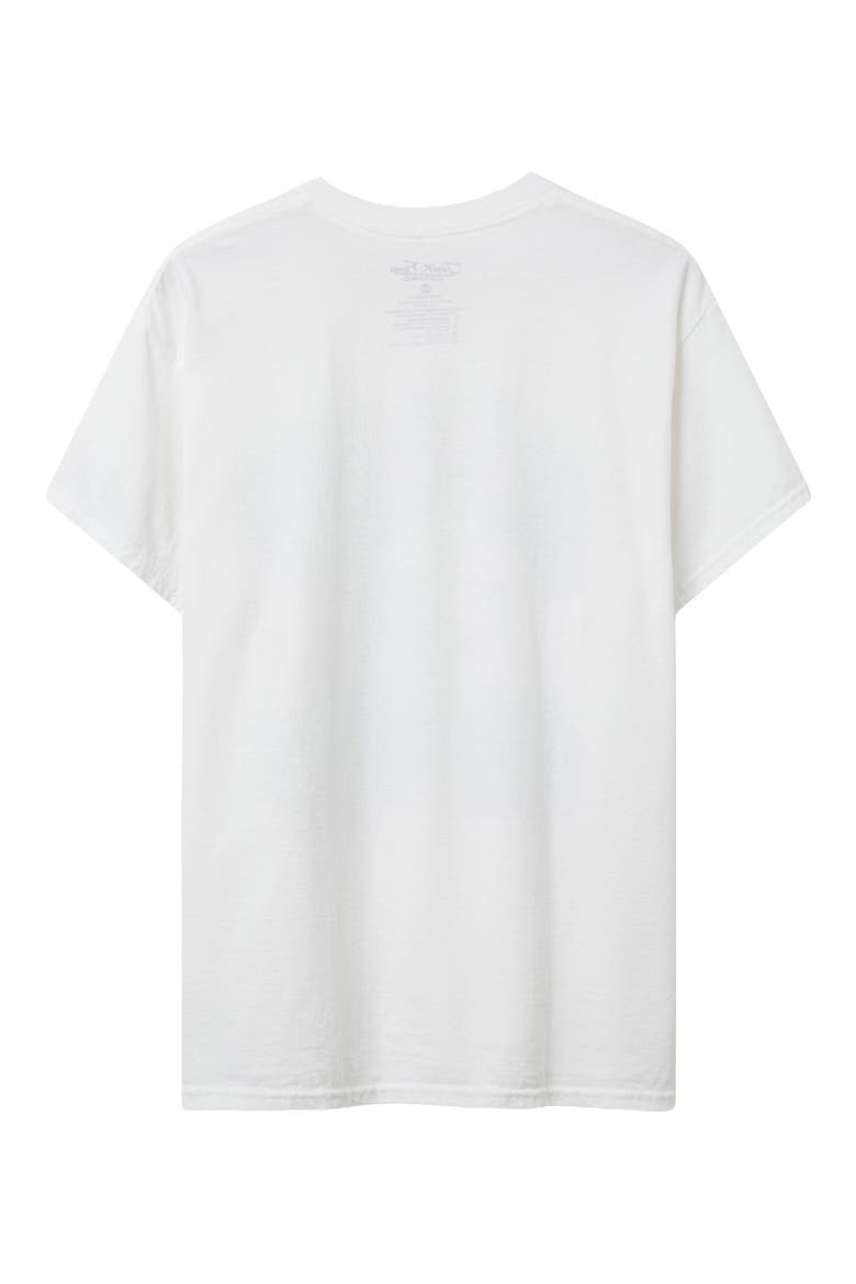 Carolina Panthers Throwback Helmet Cotton Graphic T-Shirt, Alternate, color, WHITE