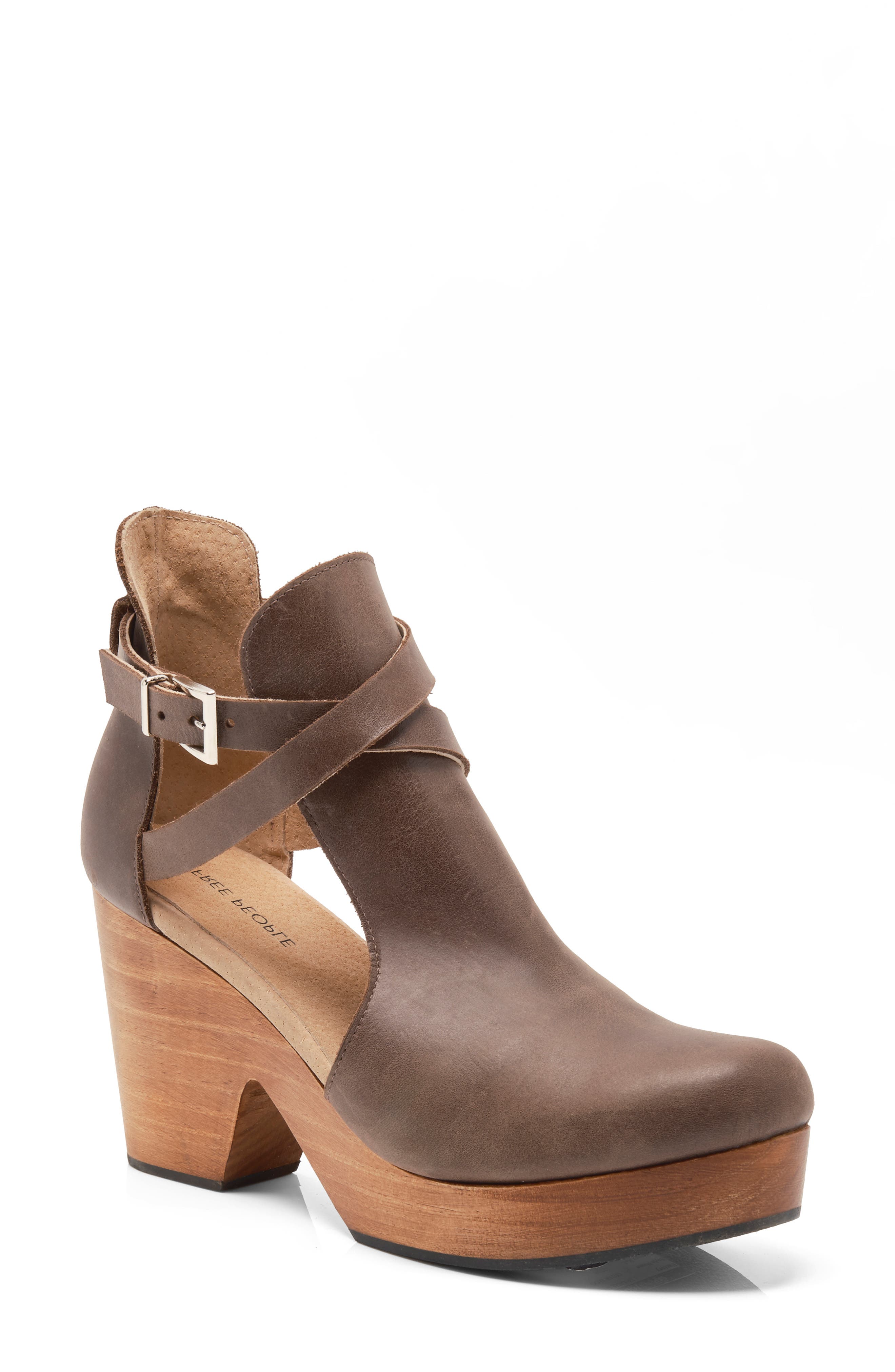 Free People Cedar Clog, Main, color, Chocolate