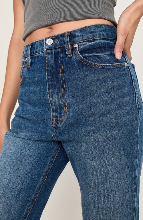 Unpublished Sloane Temescal High Waist Cigarette Jeans In Blue