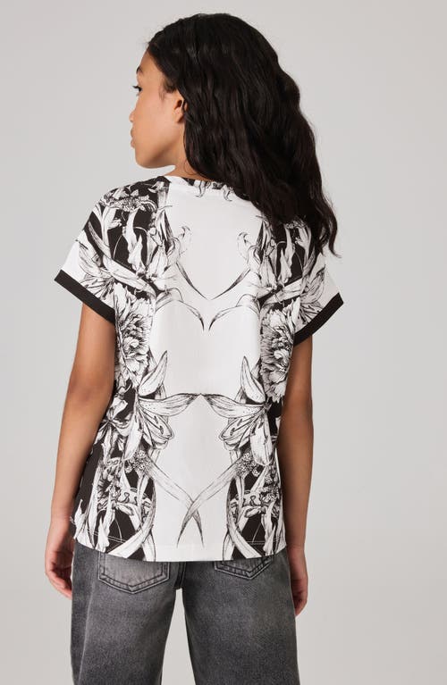 Smallsaints By Allsaints Kids' Pattie Floral Embroidered Cotton T-shirt In White