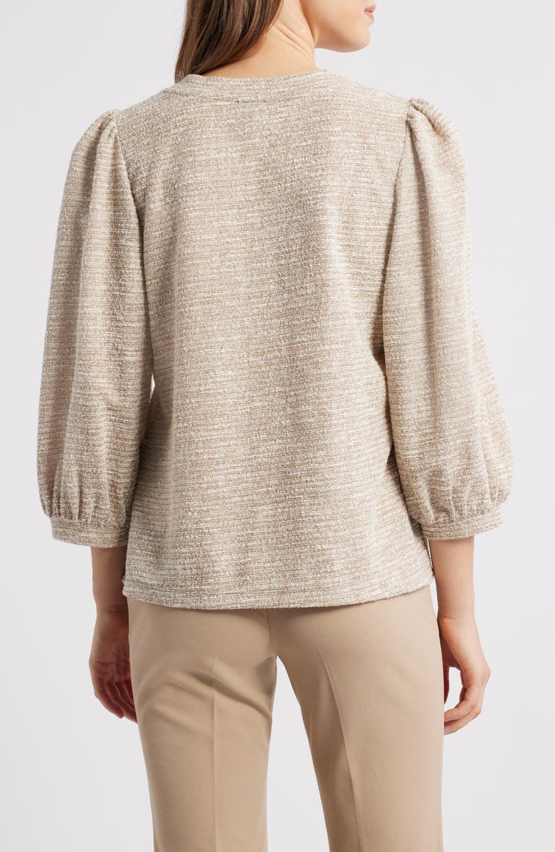 AK ANNE KLEIN Balloon Sleeve Knit Top, Alternate, color,