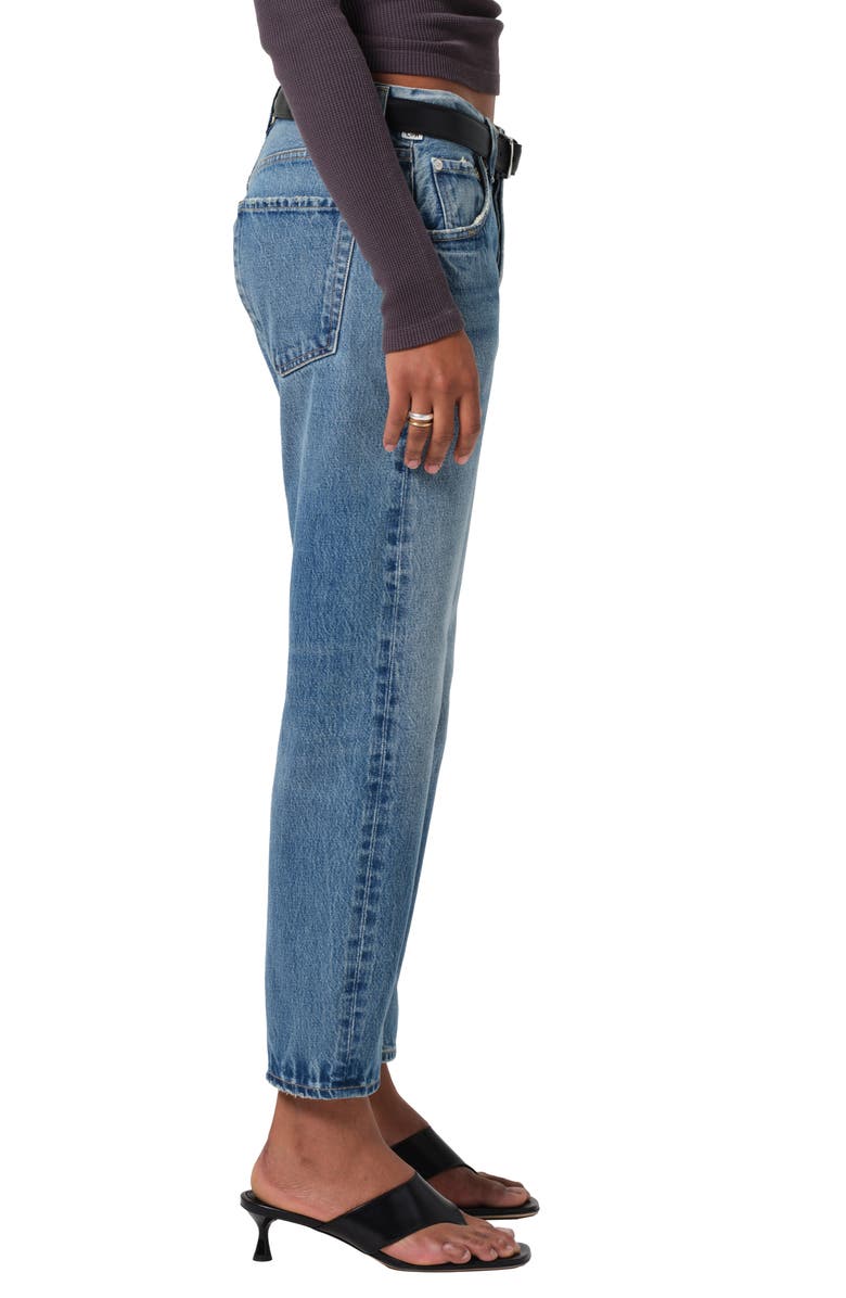 Citizens of Humanity Winslow High Waist Crop Boyfriend Jeans, Alternate, color, Pacifica