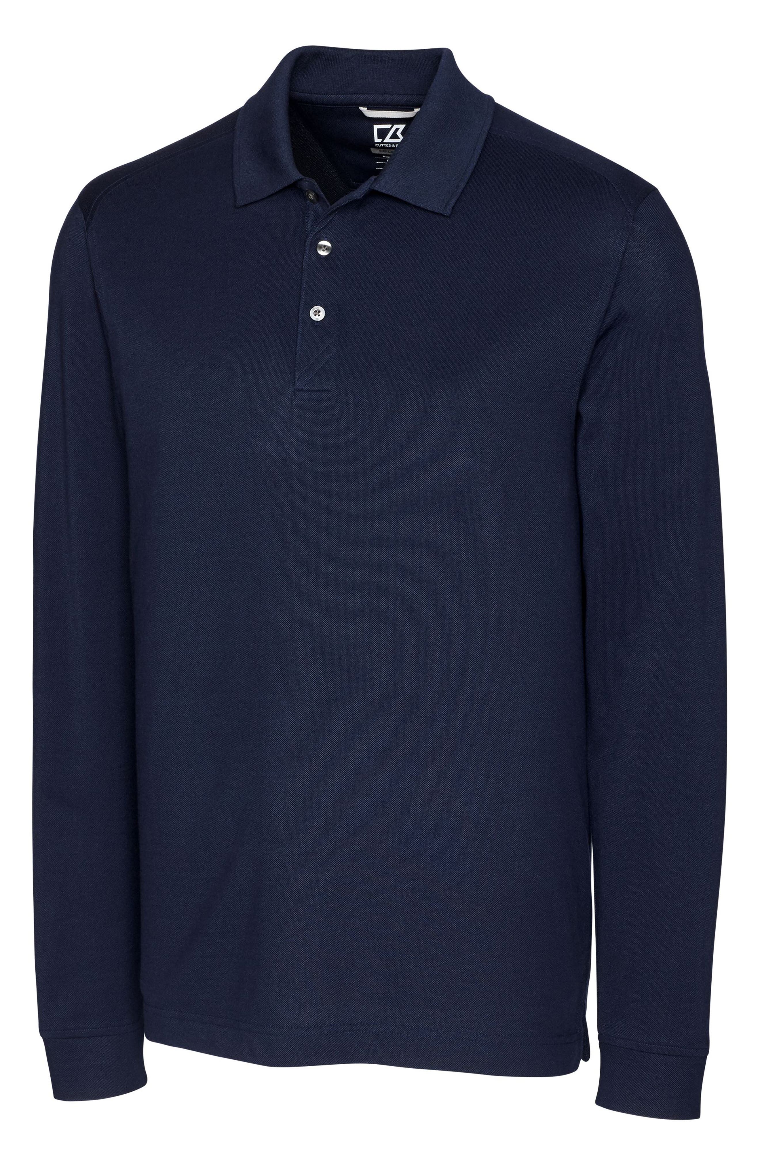 Advantage Tri-Blend Long Sleeve Polo - image 3