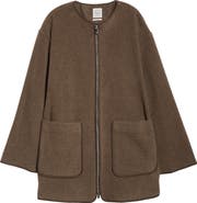 TOTEME Wool Blend Felt Jacket