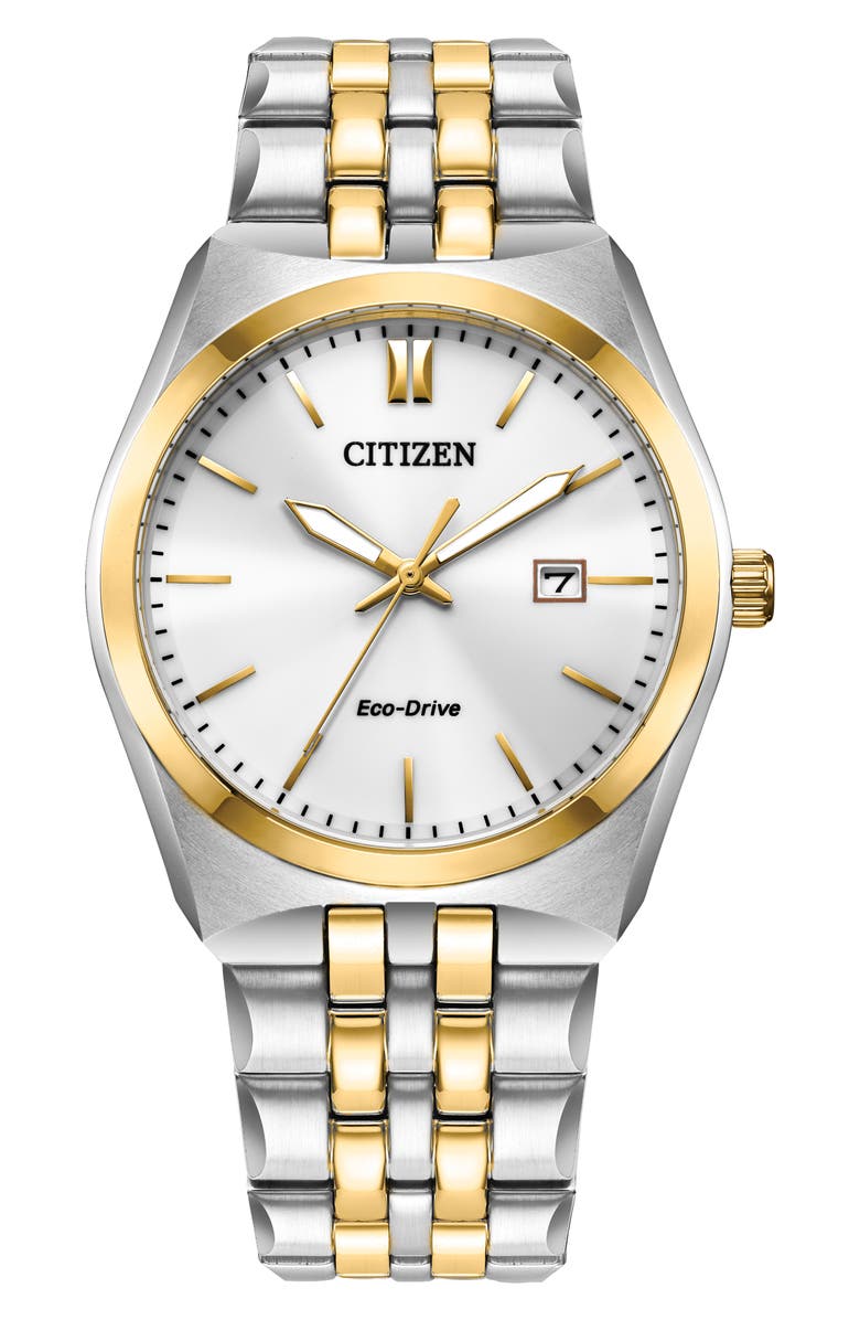 Citizen Corso Eco-Drive Bracelet Watch, 40mm, Main, color, Two-Tone