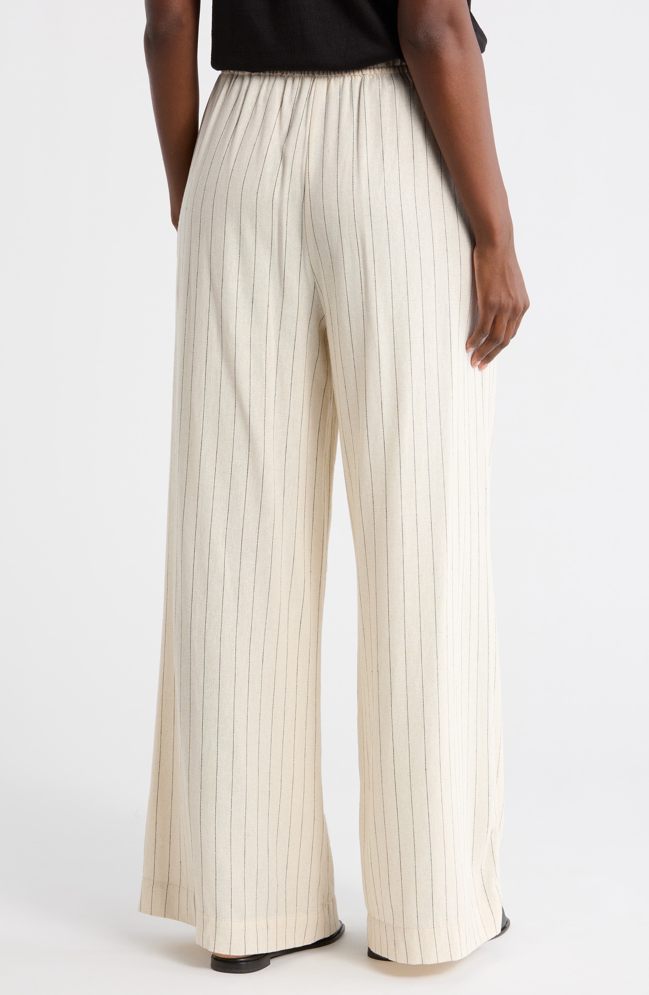 Stripe Drawstring Pants - image 2