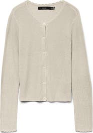 VERO MODA Scallop Cardigan