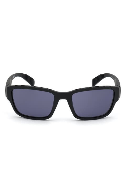 57mm Rectangular Sunglasses