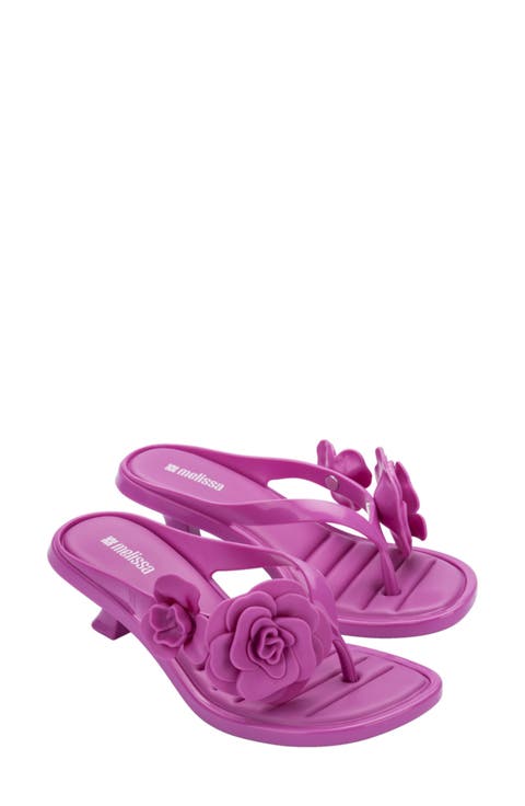 Petals Kitten Heel Flip Flop (Women)