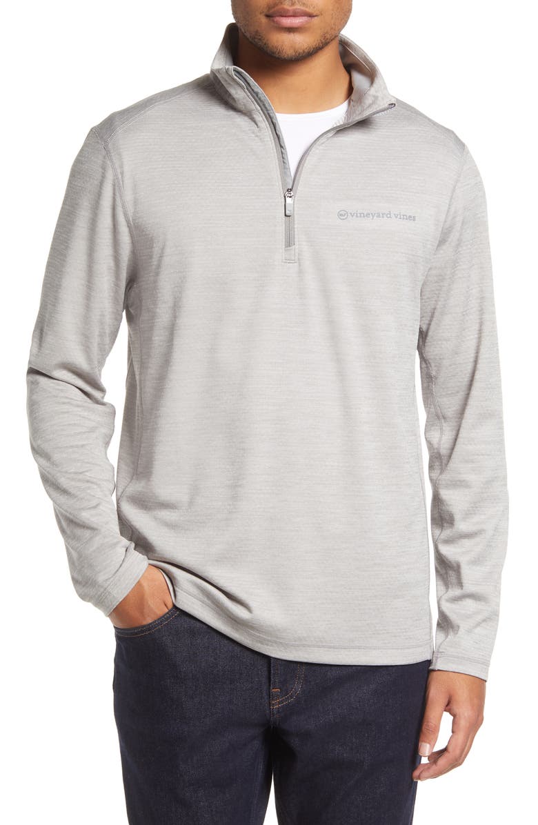 vineyard vines Men's Sankaty Performance Quarter Zip Pullover, Main, color,