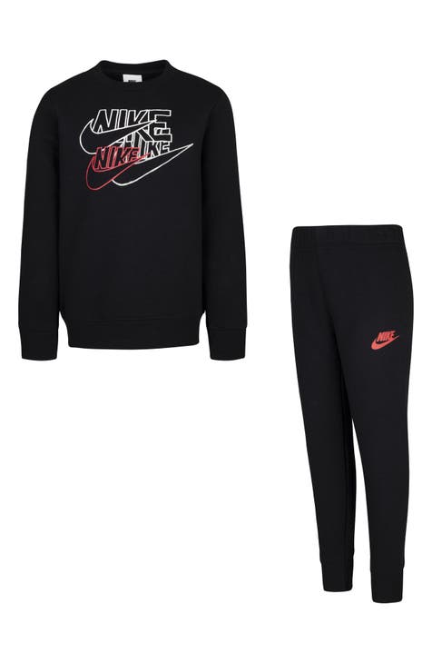 Kids' Stacked Futura Sweatshirt & Joggers Set (Little Kid)