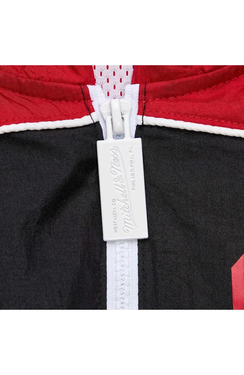 Mitchell & Ness Men's Mitchell & Ness White Georgia Bulldogs Big Shot Premium Full-Zip Windbreaker, Alternate, color, White