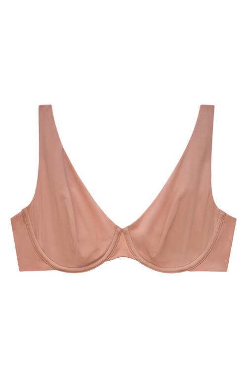 Thirdlove 24/7® Classic Second Skin Unlined Bra In Brown
