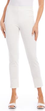 FIFTEEN TWENTY High Waist Slit Hem Ankle Pants