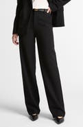 Vince Elsa High Rise Straight Leg Trousers