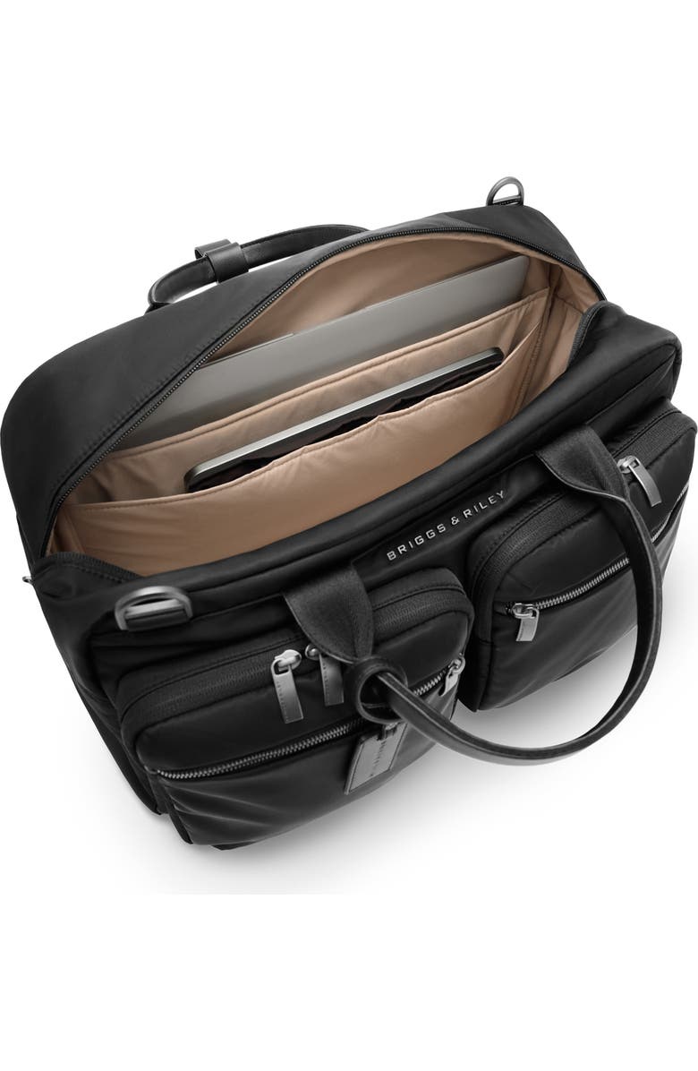 Briggs & Riley Rhapsody Multi-Pocket Cabin Bag, Alternate, color, Black