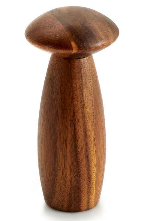 Contour Acacia Wood Pepper Mill