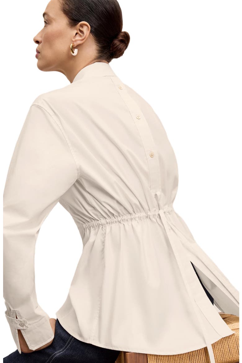 Bentley Al Fresco Shirt, Alternate, color, Eggshell