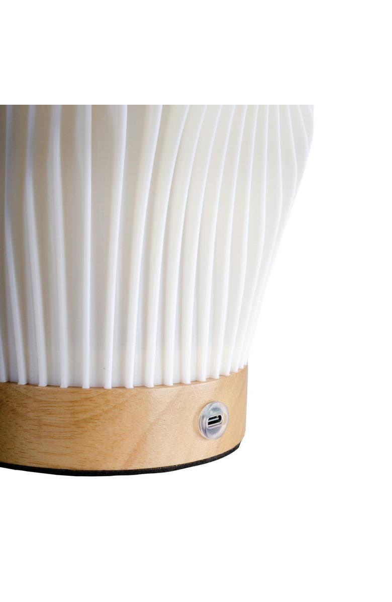 Kaplan Early Learning Company Spiral Swirl Cordless Lamp, Alternate, color, White