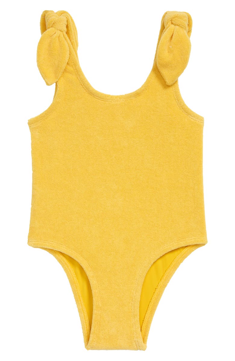 Zimmermann Kids' Jeannie Terry Cloth One-Piece Swimsuit, Main, color, 