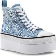 ZIGI Carmensa-2 Embellished Platform High Top Sneaker