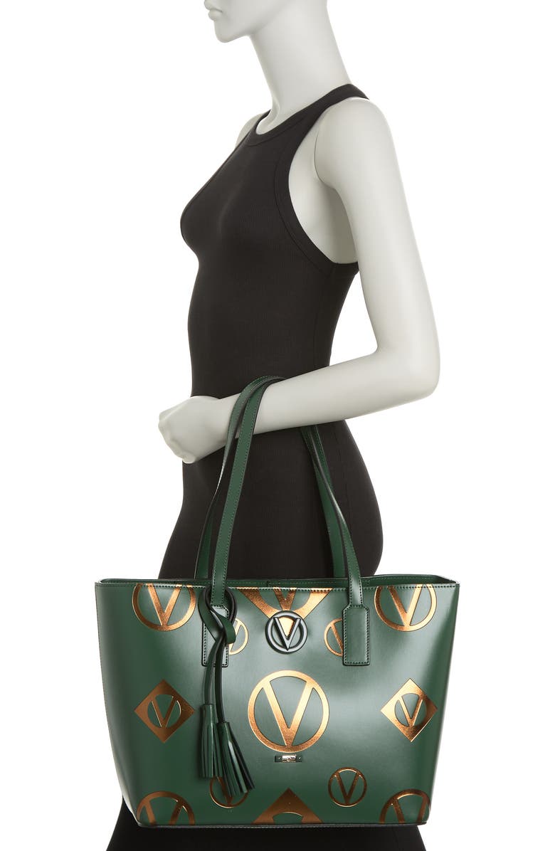 VALENTINO BY MARIO VALENTINO Soho Magnus Leather Tote Bag, Alternate, color,