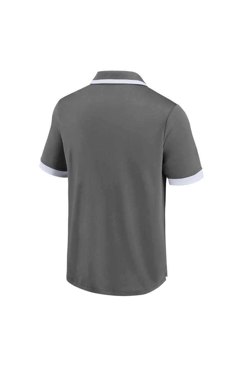 FANATICS Men's Fanatics Branded Gray Tennessee Volunteers Color Block Polo, Alternate, color, 