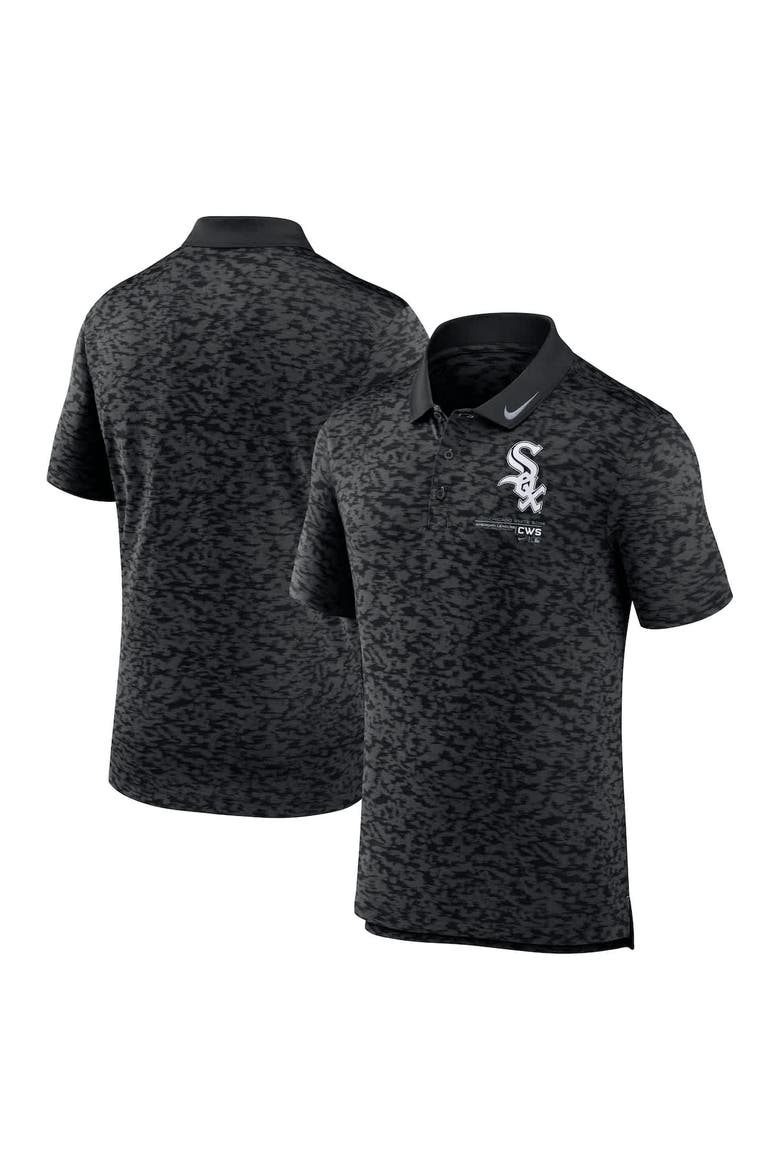 Men's Nike  Black Chicago White Sox Next Level Polo, Alternate, color, Black