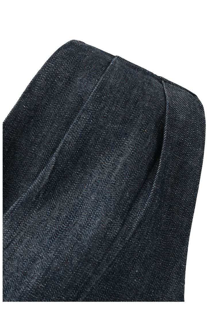 One-Shoulder Top, Alternate, color, OPEN BLUE