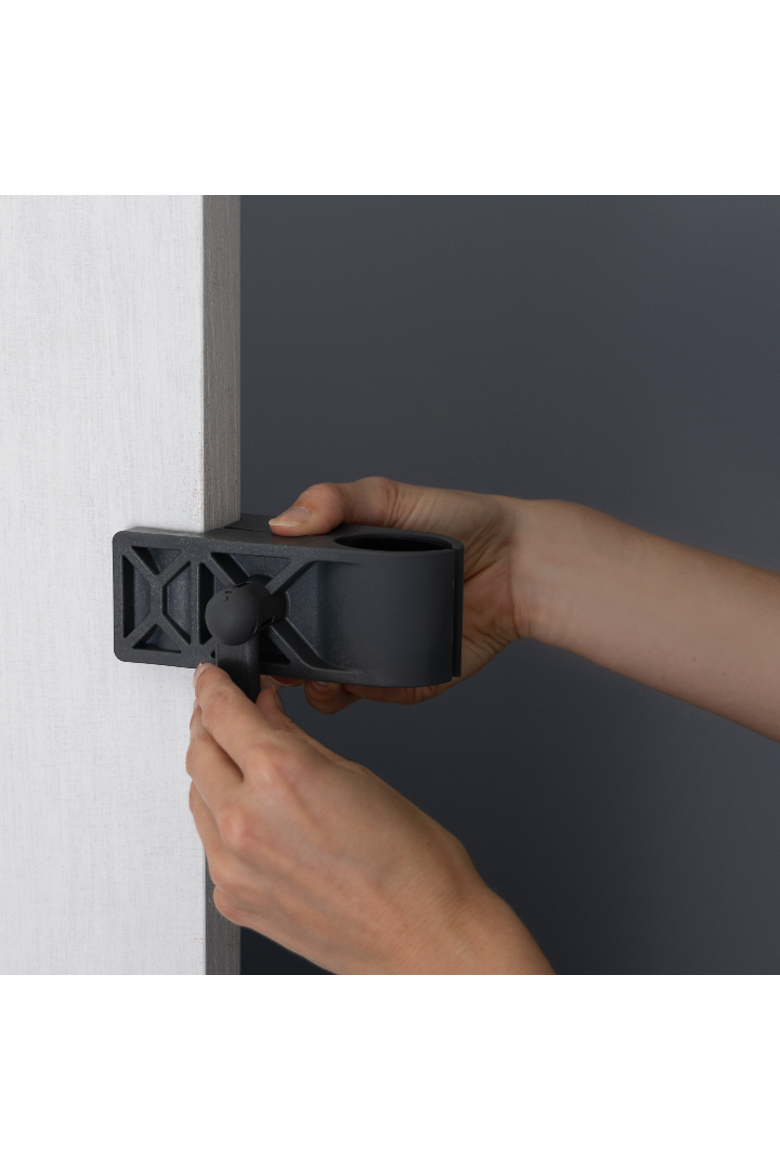 Electric Massager Universal Adjustable Door Mount Clamp, Alternate, color, Gray