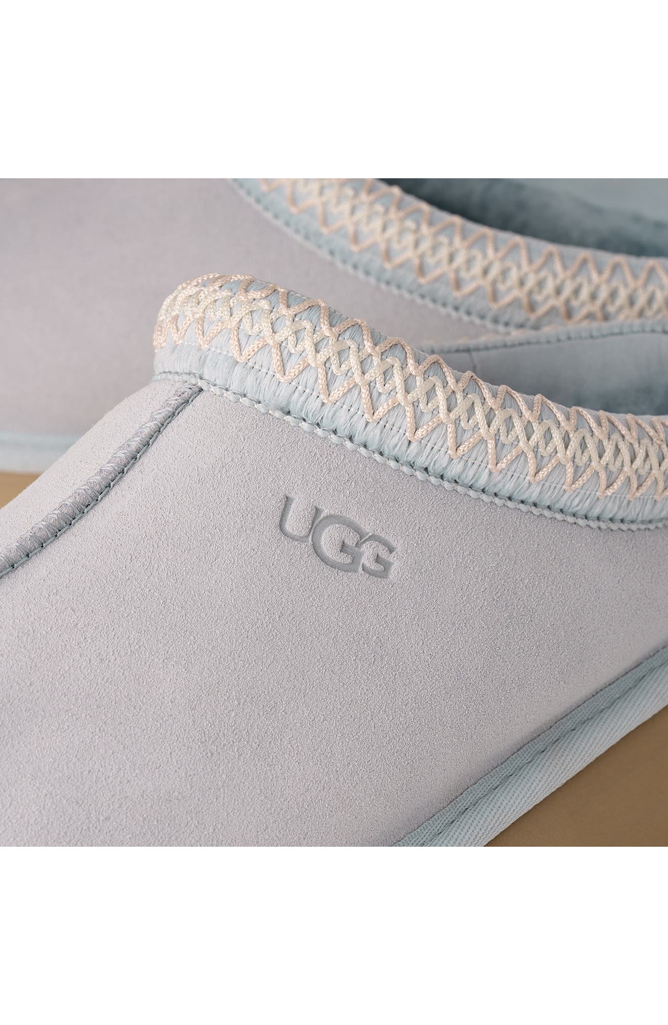 Tazz II Genuine Shearling Lined Platform Slipper, Alternate, color, SKY BLUE