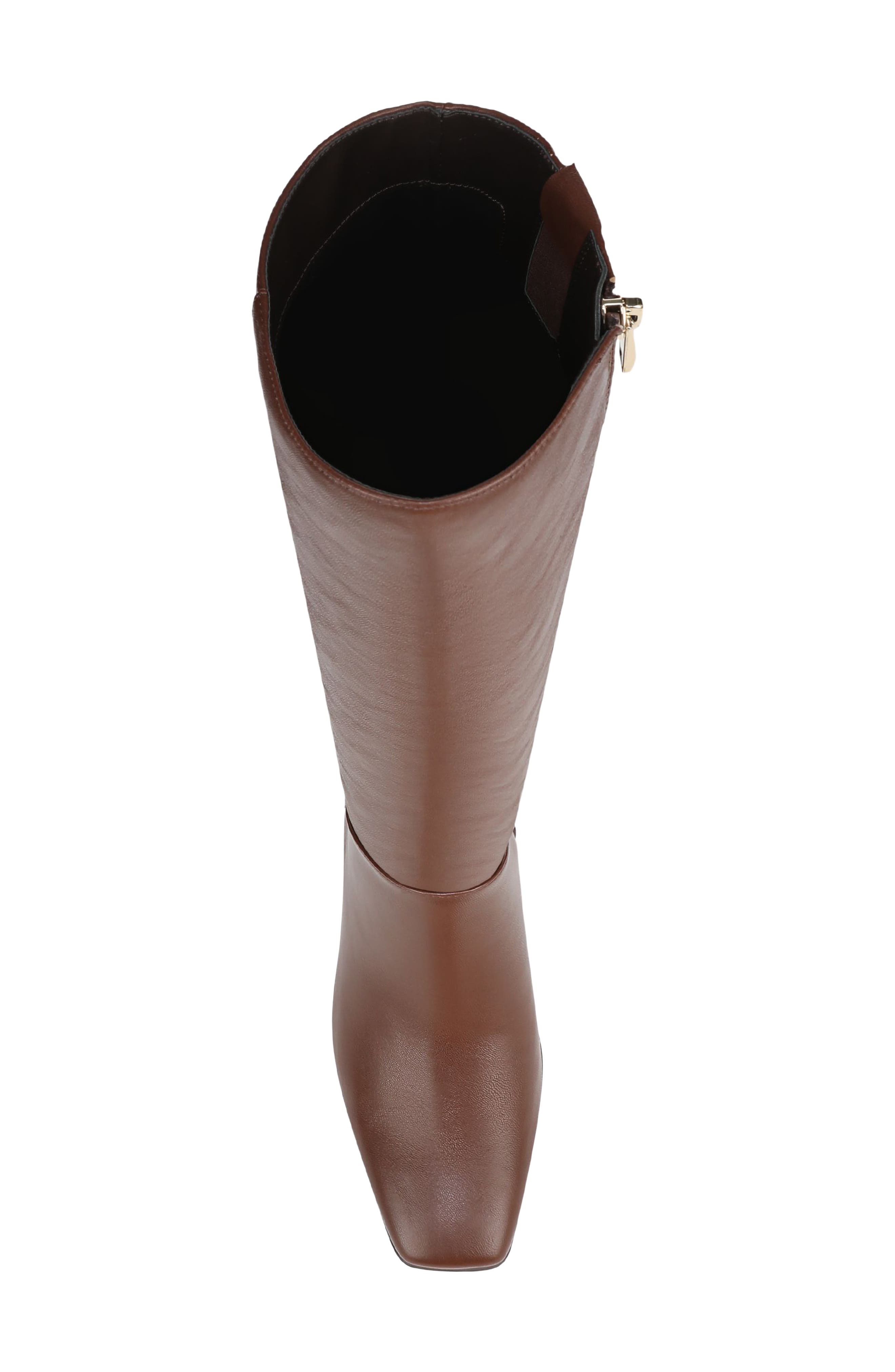 Nona Square Toe Boot, Alternate, color, CAPPUCCINO BROWN