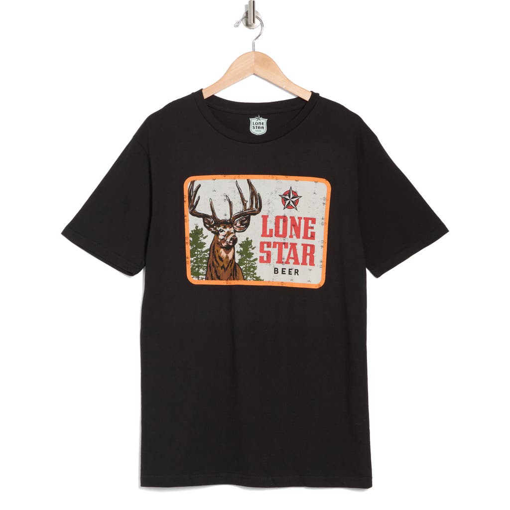AMERICAN NEEDLE AMERICAN NEEDLE LONE STAR BUCK COTTON GRAPHIC T-SHIRT