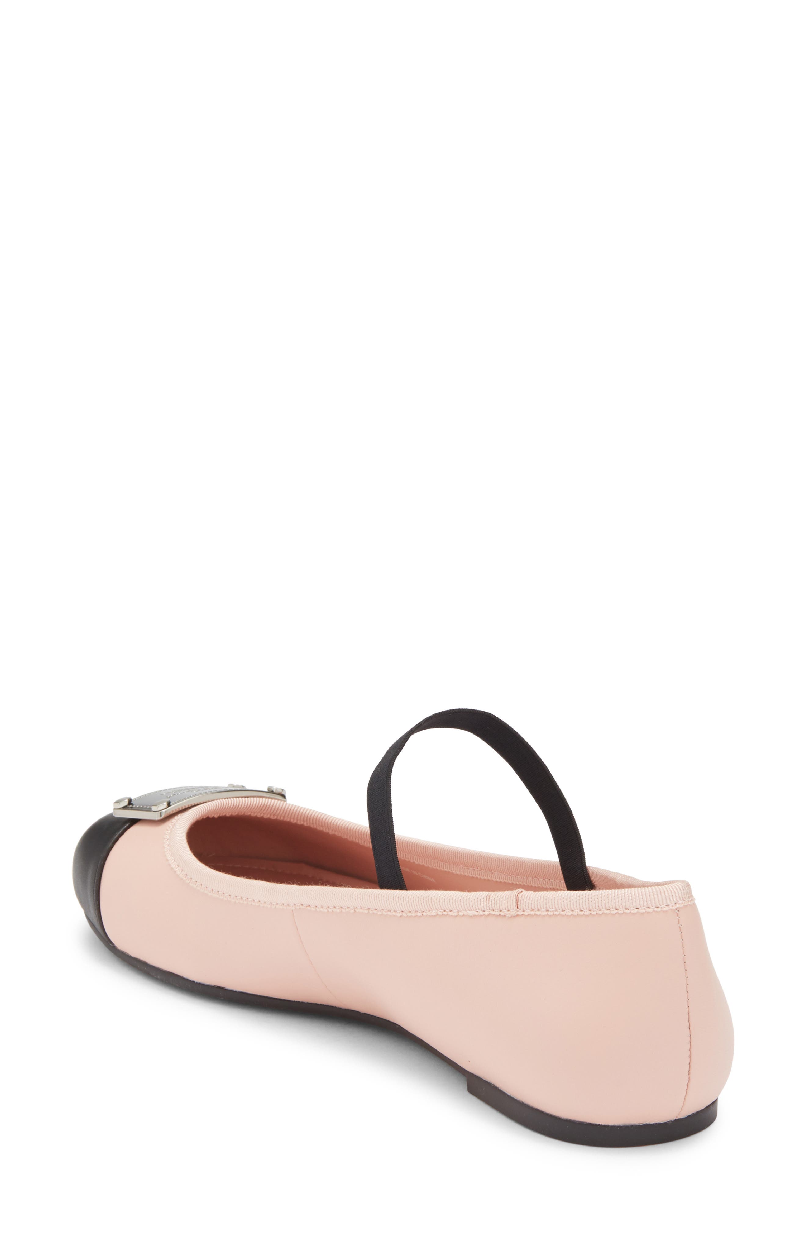 The Standard Supply Mary Jane Flat, Alternate, color, MISTY ROSE/BLACK