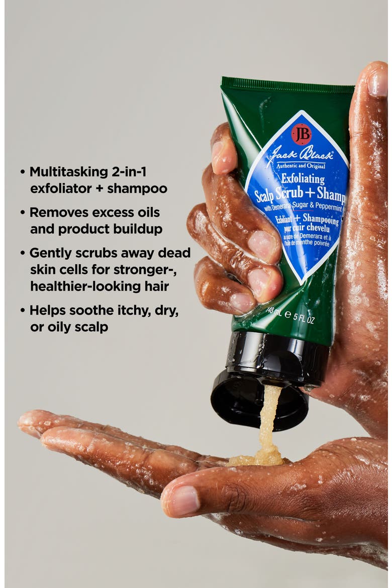 Exfoliating Scalp Scrub+ Shampoo, Alternate, color, NO COLOR