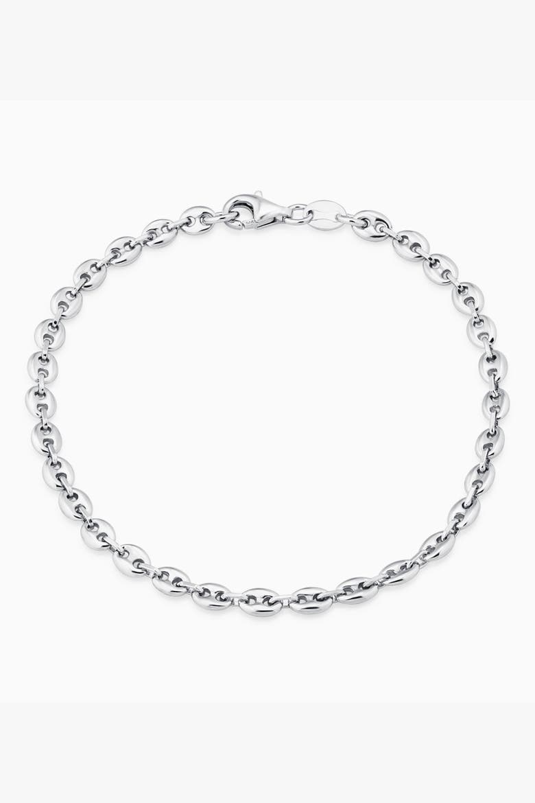 Sterling Silver Take Me There Mariner Bracelet, Main, color, Sterling Silver