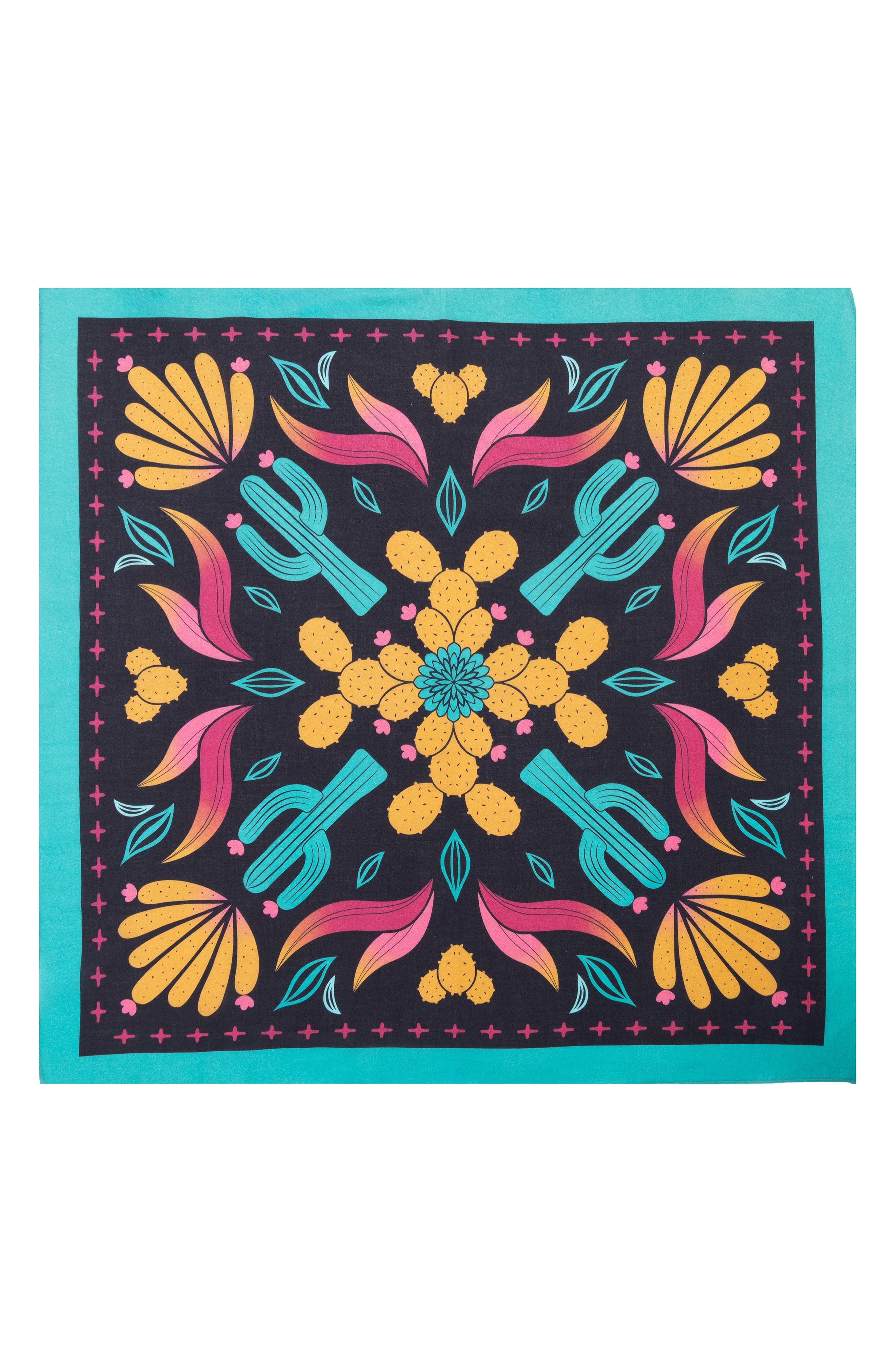 Sun Desert Square Scarf